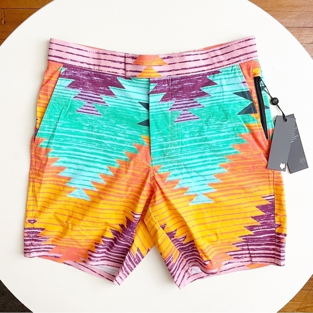 Greyson Clothiers Mens 8” Flash Superior Swim Short Size 32 New Hybrids